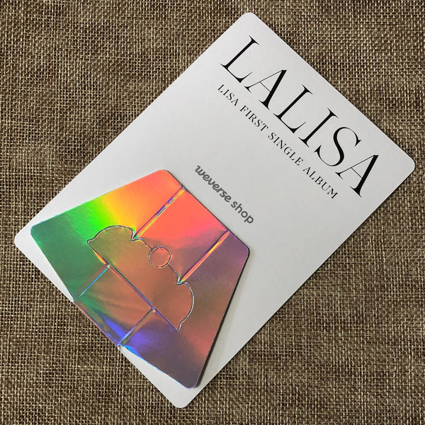BLACKPINK LISA [LALISA] Official Hologram Stand, Weverse 1st Single / New / Gift