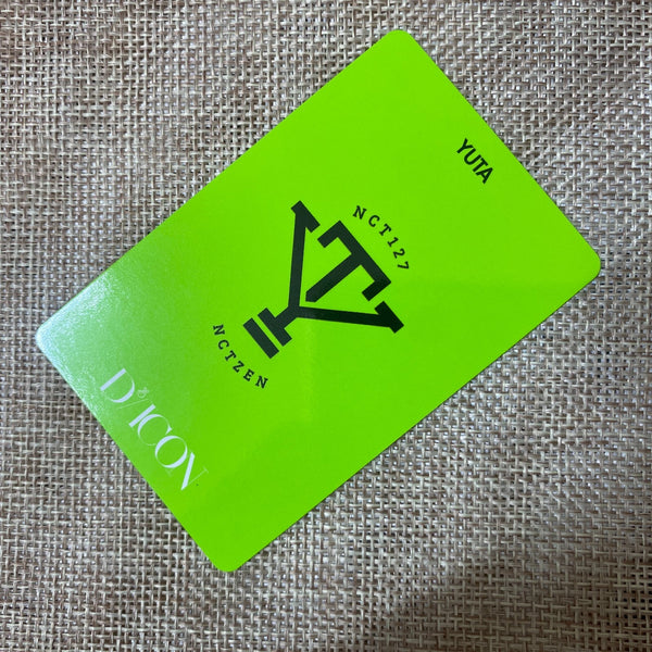 NCT Dream YUTA #3 [ 2019 Dicon Custom Book ] Official Photocard / New / Gift