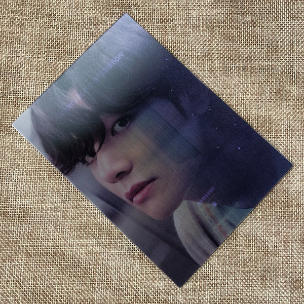 BTS V TAEHYUNG [SAMSUNG Galaxy Buds] Official Lenticular Photocard / New / Gift