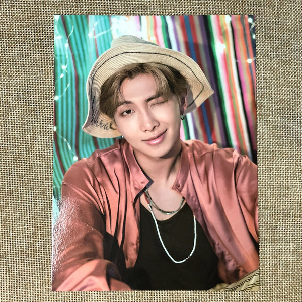 BTS RM [ Summer Package 2018 in Saipan ] Official Mini Poster / New / Gift