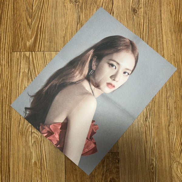 BLACKPINK JISOO [ Kill This Love ] Official Folded Poster / New / Gift