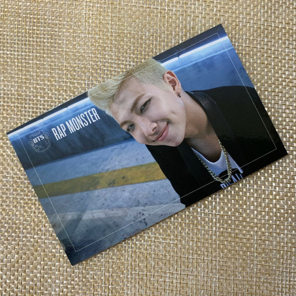 BTS RM RAP MONSTER [ Dark & Wild Official Photocard ] 1st Studio Album / NEW /+G