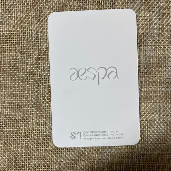 AESPA WINTER [ Black Mamba Official Lenticular Photocard ] New, Rare / Gift