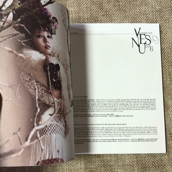 BOA [ HURRICANE VENUS ] 6th Album / SM K-POP / CD+ Booklet / New / Gift