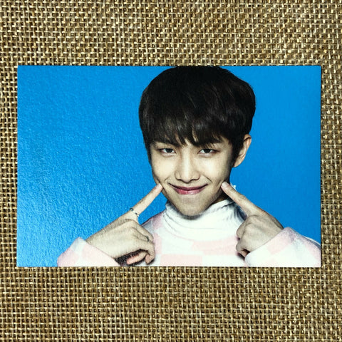 BTS RM 3/8 [ The Wings Tour Final Concert ] Official Mini Photocard / New / Gift