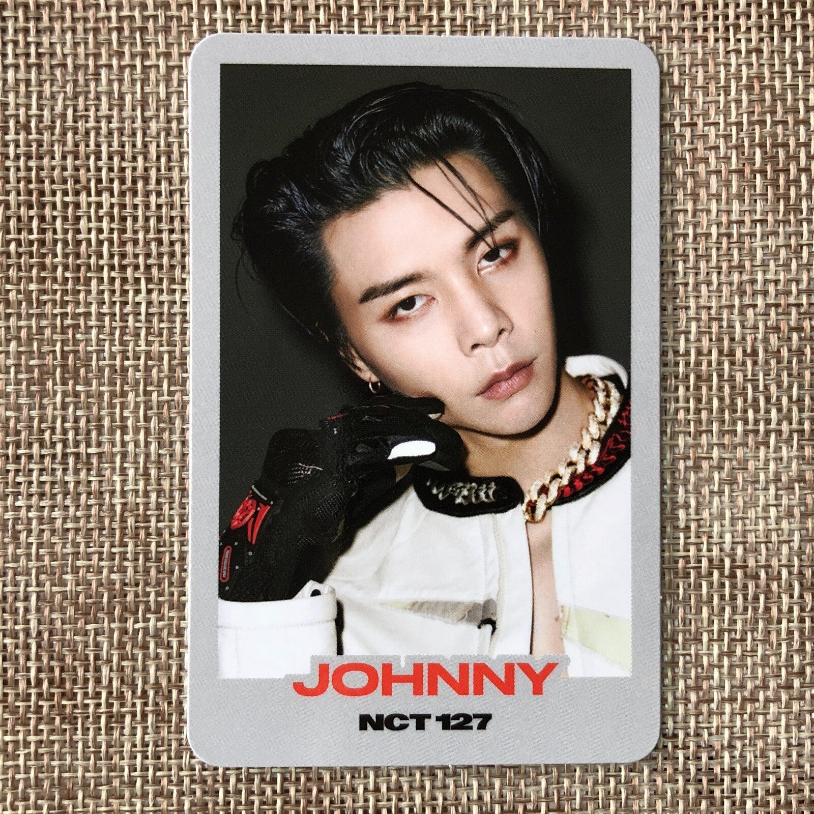 NCT 127 JOHNNY #2 [BADDIES Pop-Up Street] Official Trading Photocard / Gift