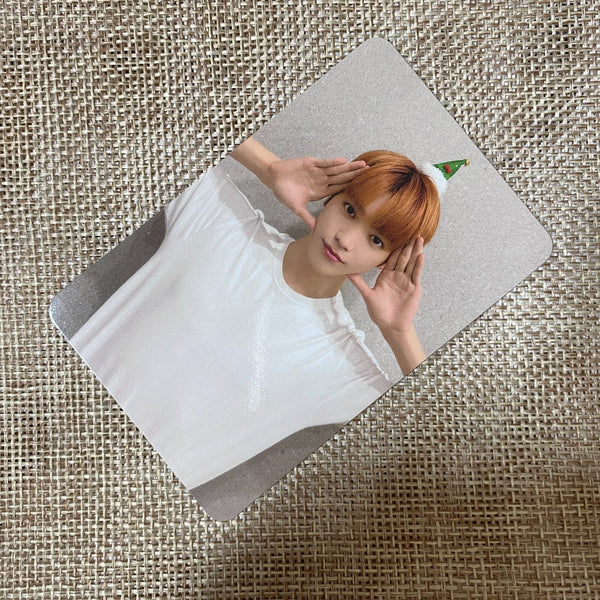 NCT 2022 TAEYONG [PINK CHRISTMAS MD Random Pack] Official Photocard / New / Gift