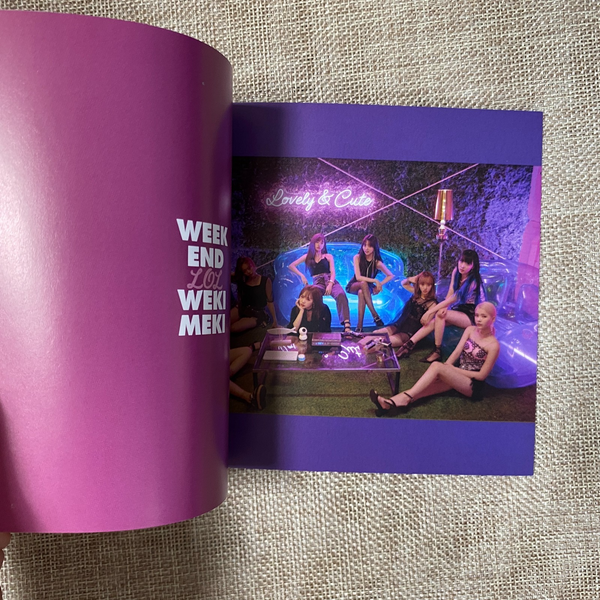 WEKI MEKI All Member SIGNED Promo Album Autographed Full Set [ WEEK END ] +Gift