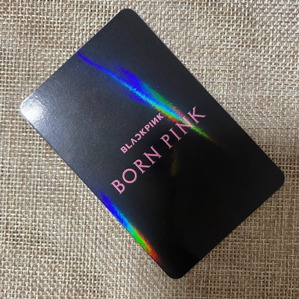 BLACKPINK JISOO #2 [Born Pink World Tour Seoul] Photocard Lucky Draw Hologram
