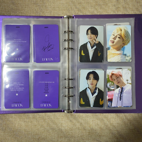BTS [Dion 101 Photocard Full set] Binder + 100 photocard + 1 postcard / Gift
