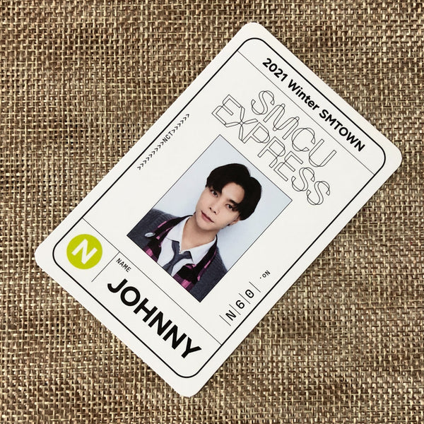 NCT 127 JOHNNY [2021 Winter SMTOWN SMCU EXPRESS] Official Photocard / New / Gift