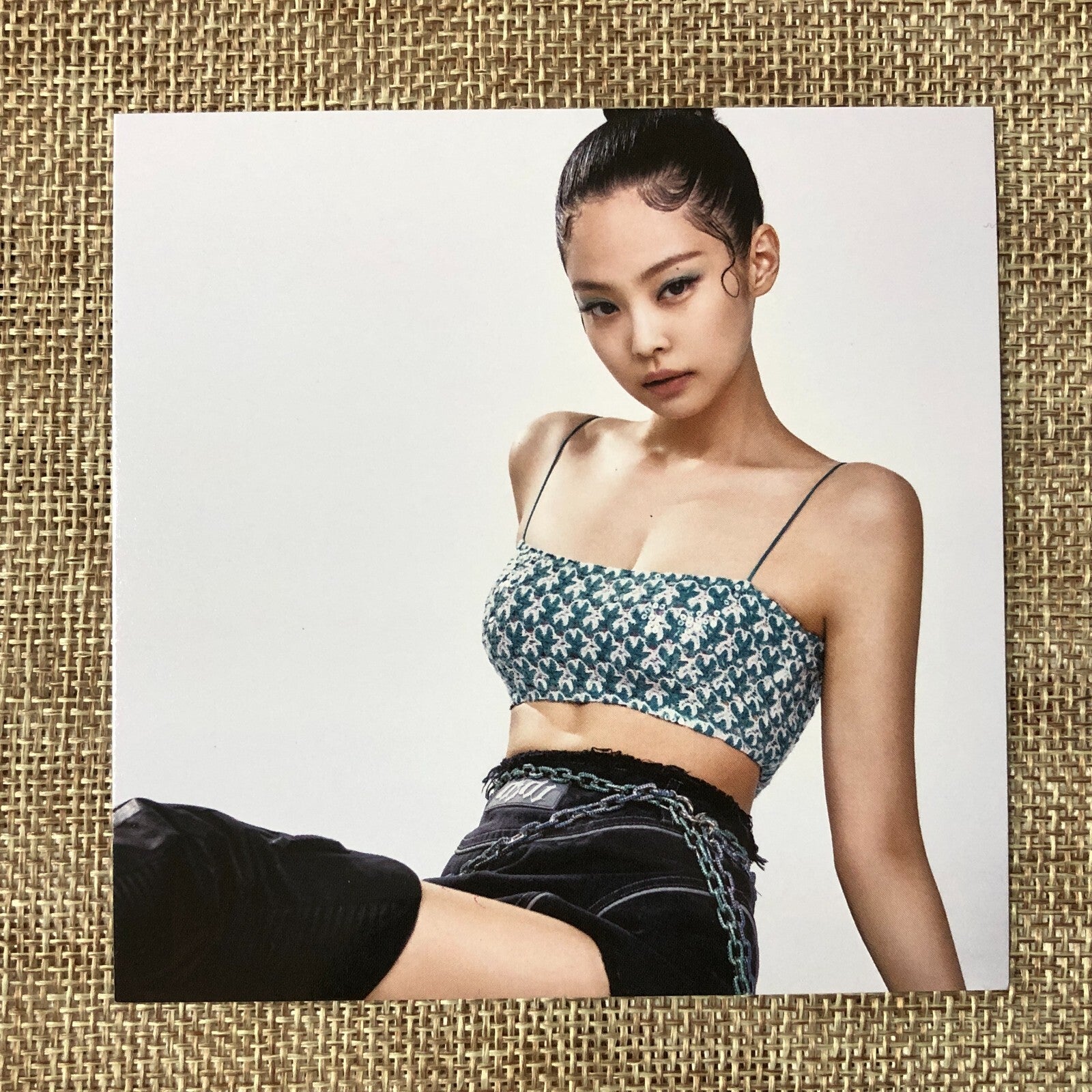 BLACKPINK JENNIE #1 [ Born Pink Kit ] Official Square Photocard / New / Gift