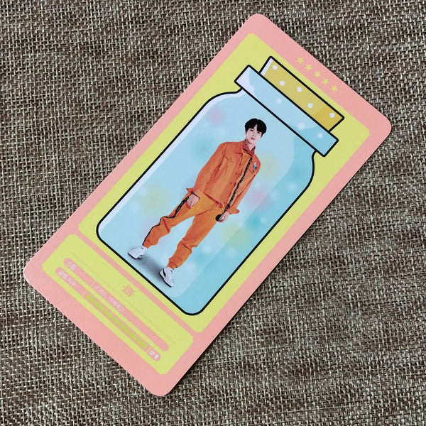 BTS JIN #5 [ 4th Muster Happy Ever After ] Official Cloud Photocard / New / Gift