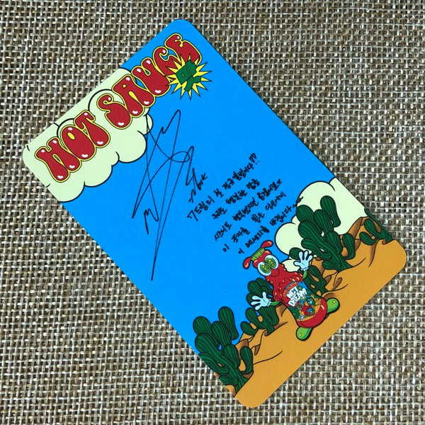 NCT DREAM MARK [ HOT SAUCE ] Official Photocard, Jewel Case Ver. / New / Gift