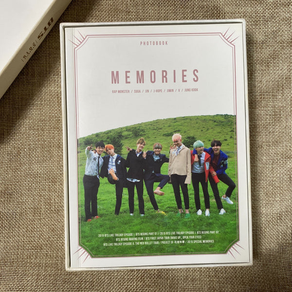 BTS [ Memories of 2015 ] Official DVD All / EN, CH, KR + Photobook / Used /GFT