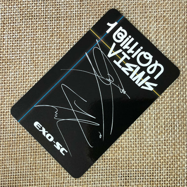 EXO SC SEHUN CHANYEOL [1 Billion Views] Official Photocard, 1st Album / Gift