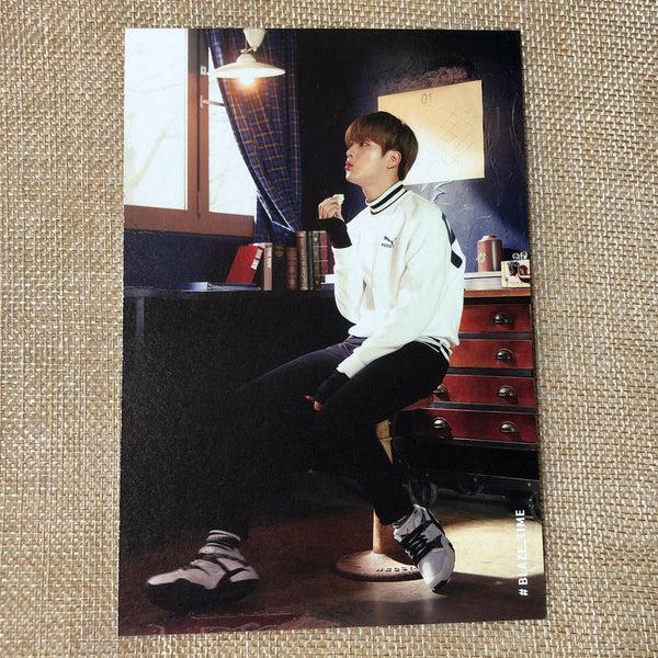 BTS JIN [ PUMA Blaze Time ] Official Photocard Post card, Photo / New / Gift