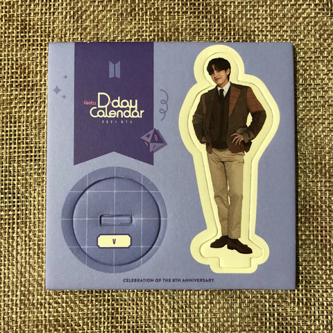 BTS V TAEHYUNG [FESTA D-Day Calendar 8th Anniversary] Official Stand / Gift