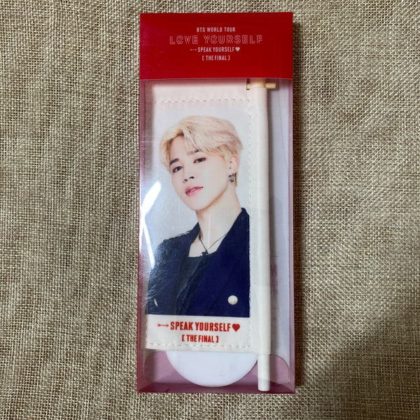 BTS JIMIN [Love Speak Yourself World Tour Final] Official Mini Flag / New / Gift
