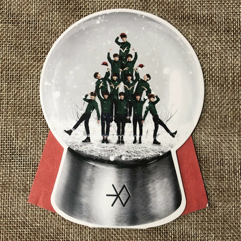 EXO GROUP [ Miracles in December ] Official Snowglobe Standee / New / Gift