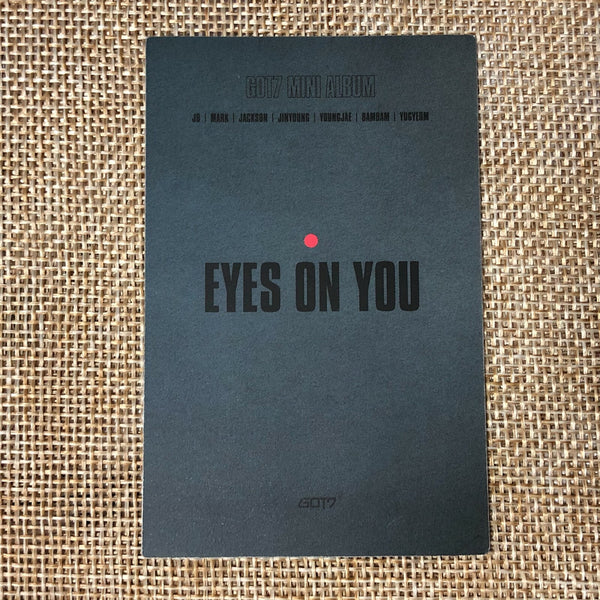 GOT7 YUGYEOM [ Eyes On You Album ] Official Photocard, Black Ver / New / Gift
