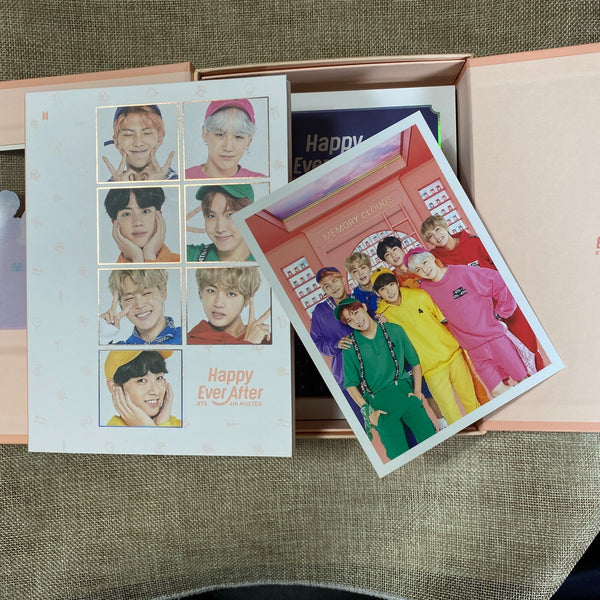BTS [ 4th Muster Happy Ever After ] Official DVD (En, Ko, Ch) Set No PC/ Mint /G