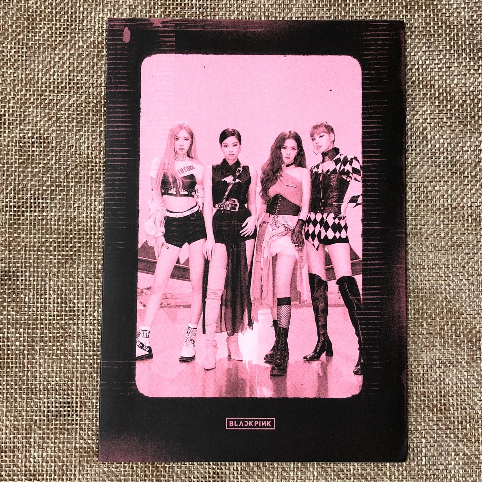 BLACKPINK GROUP #2 [Kill This Love] Official Accordion Lyrics Book / New / Gift
