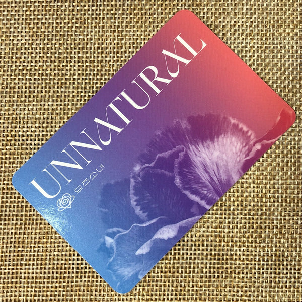 WJSN YEONJUNG DAYOUNG [Unnatural] Official Photocard, 9th Mini Album / Gift