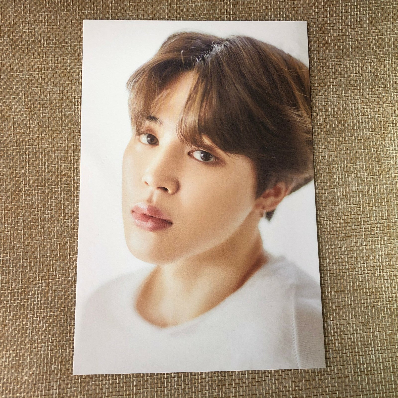 BTS JIMIN #1 [2018 Exhibition] Official Postcard Photocard, Oh, always / Gift