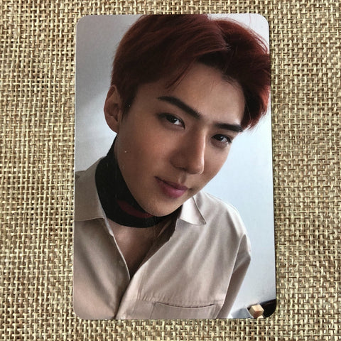 EXO SEHUN [Don't Mess Up My Tempo] Official Photocard, Allegro 5th Album / Gift