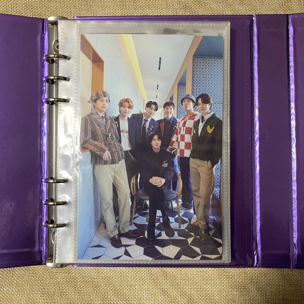 BTS [Dion 101 Photocard Full set] Binder + 100 photocard + 1 postcard / Gift