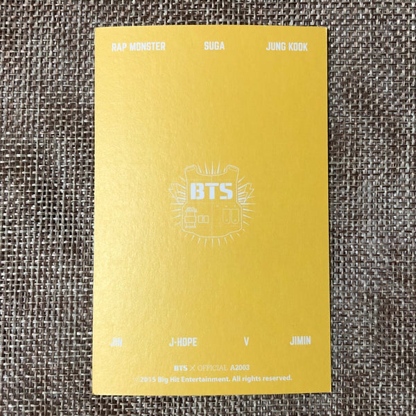BTS JIN [GLOBAL OFFICIAL FANCLUB 2nd ARMY MEMBERSHIP KIT] Photocard / New / Gift
