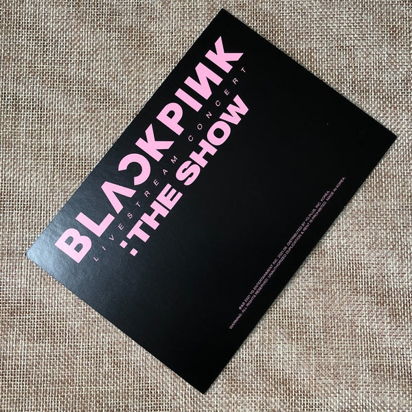 BLACKPINK LISA [ THE SHOW DVD ] Official Postcard Photo / New / Gift