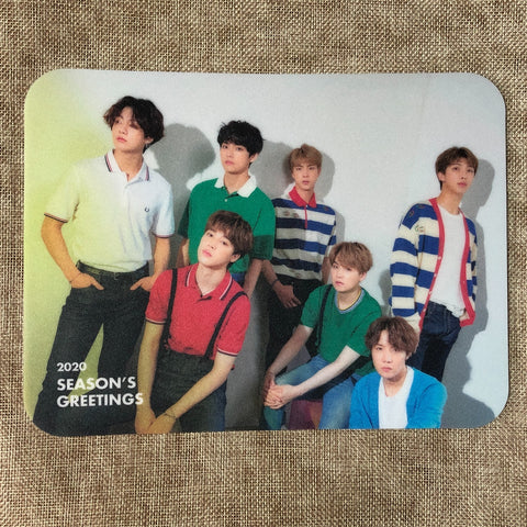 BTS GROUP [ 2020 Season's Greetings ] Official Limited Mouse Pad / New / Gift