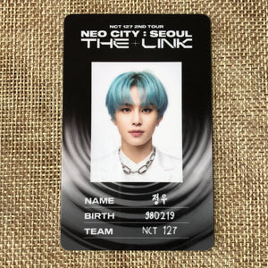 NCT 127 JUNGWOO #2 [ NEO CITY : SEOUL THE LINK ] Official Photocard / New / Gift