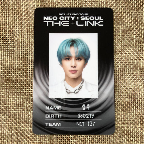 NCT 127 JUNGWOO #2 [ NEO CITY : SEOUL THE LINK ] Official Photocard / New / Gift