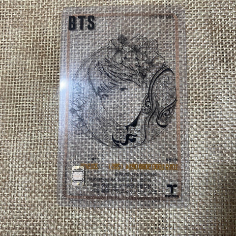 BTS J-HOPE [2019 CU T-Money Transparent Illustration] Official Photocard / Gift