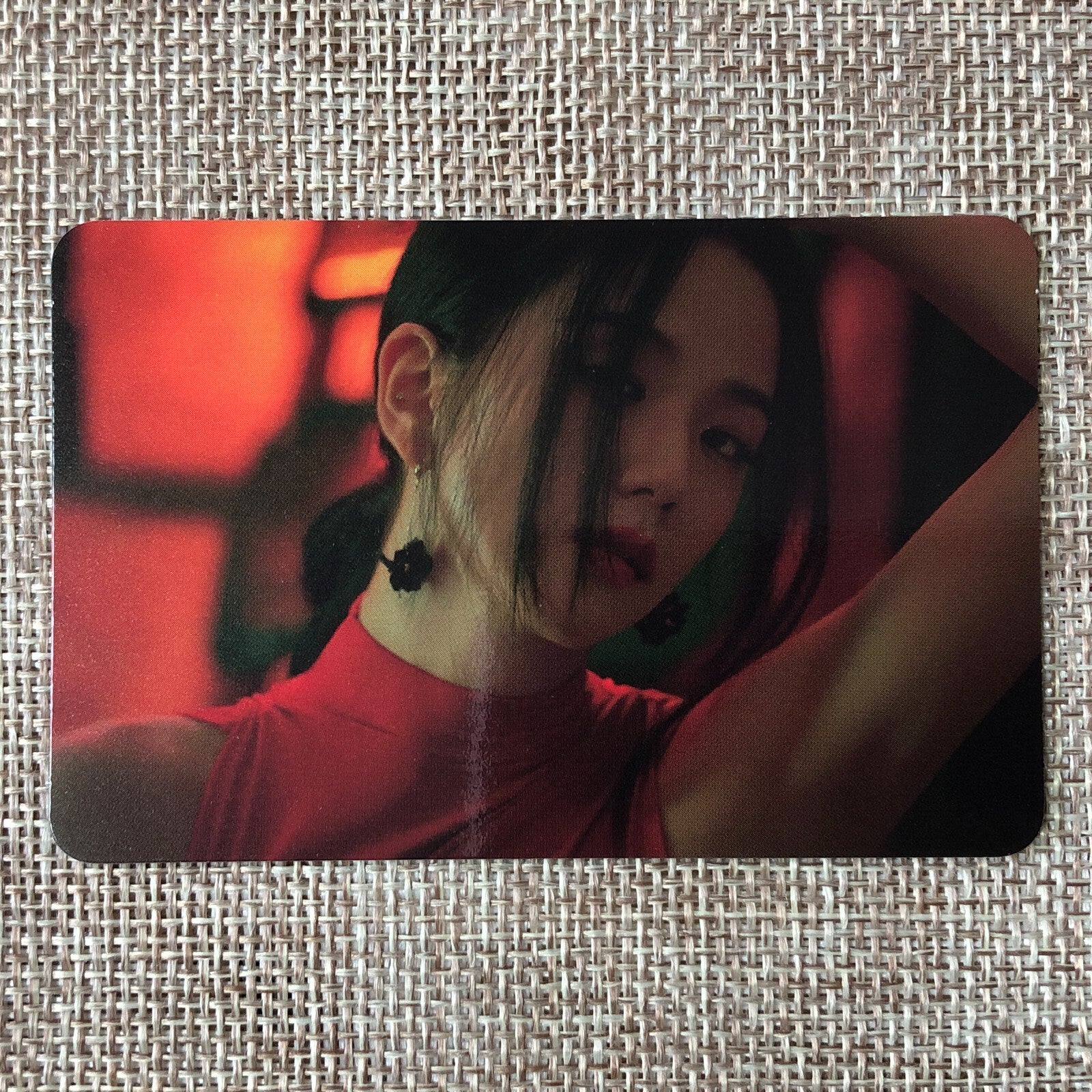 BLACKPINK JISOO #3 [ME] Official Photocard, Ktown4U Solo 1st Single / New / Gift