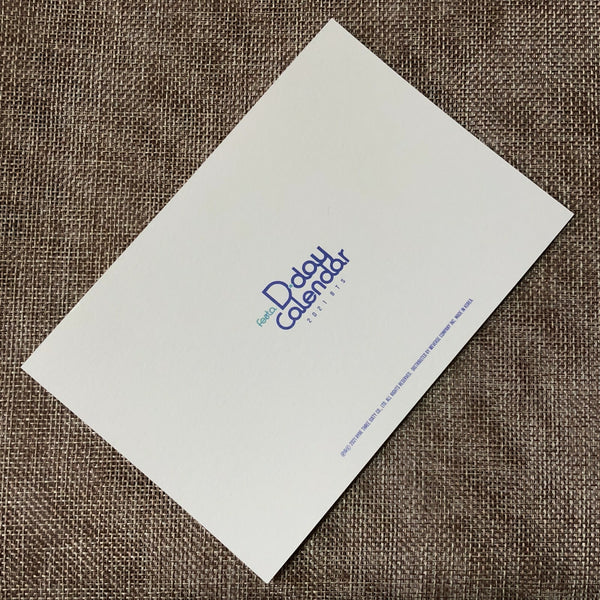 BTS GROUP #1 [FESTA D-Day Calendar 8th Anniversary] Official Postcard / Gift