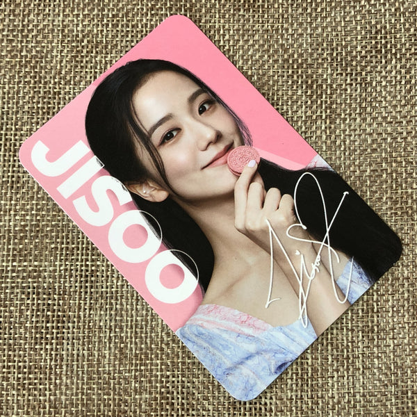 BLACKPINK JISOO [ OREO X BLACKPINK ] Official Limited Photocard / New / Gift