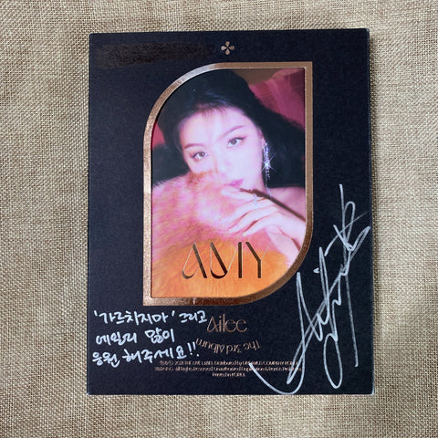 Ailee SIGNED Promo Album Autographed Full Set [ AMY ] 3rd /Mint, Rare / +Gift