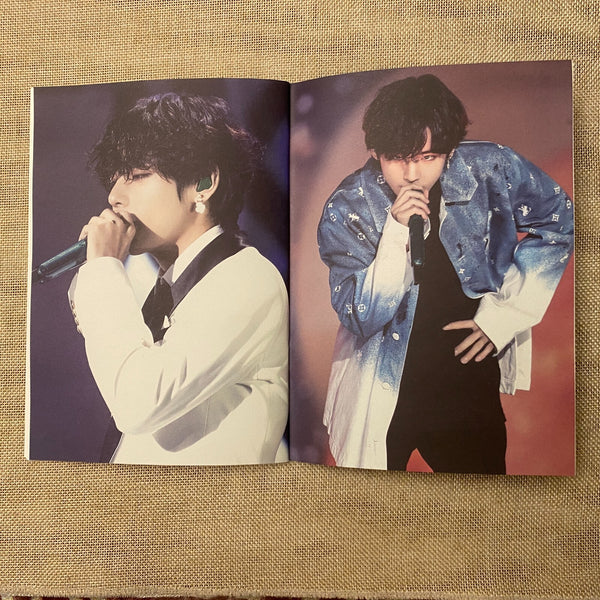 BTS V [ VIVA MUSEUM Exhibition ] Writing Book, RealV / New, Rare / Gift
