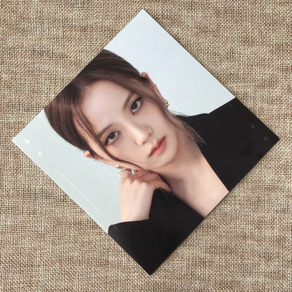 BLACKPINK JISOO [ THE ALBUM ] Official Postcard, Ver. 1 / New / Gift