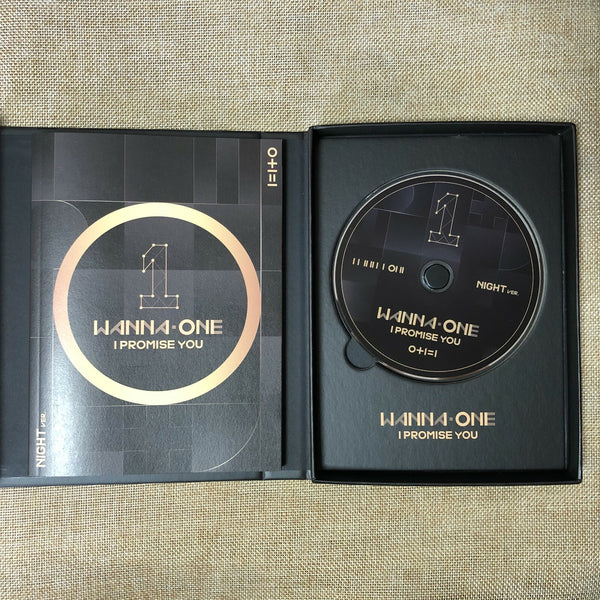 WANNA ONE [0+1=1 I PROMISE YOU] Official Album Photobook Night Ver / New / Gift