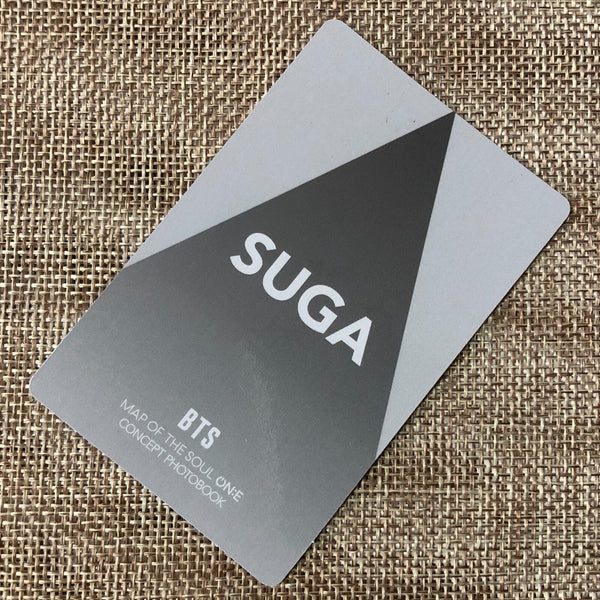 BTS SUGA [MAP OF THE SOUL MOS ON:E Concept Book] CLUE Ver. Photocard / Gift