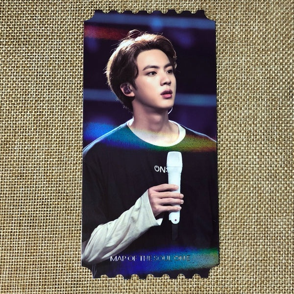 BTS JIN [Map of the Soul ON:E DVD] Official Hologram Ticket Photocard / Gift