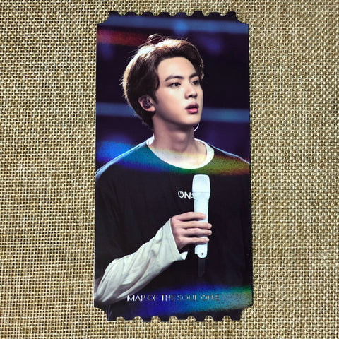 BTS JIN [Map of the Soul ON:E DVD] Official Hologram Ticket Photocard / Gift