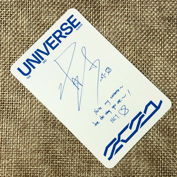 NCT 2021 XIAOJUN [ UNIVERSE ] Official Photocard, Jewel Case Ver. / New / Gift