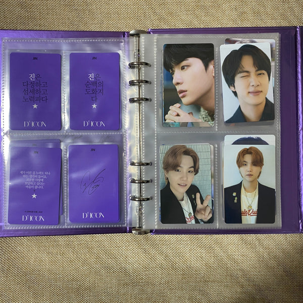 BTS [Dion 101 Photocard Full set] Binder + 100 photocard + 1 postcard / Gift