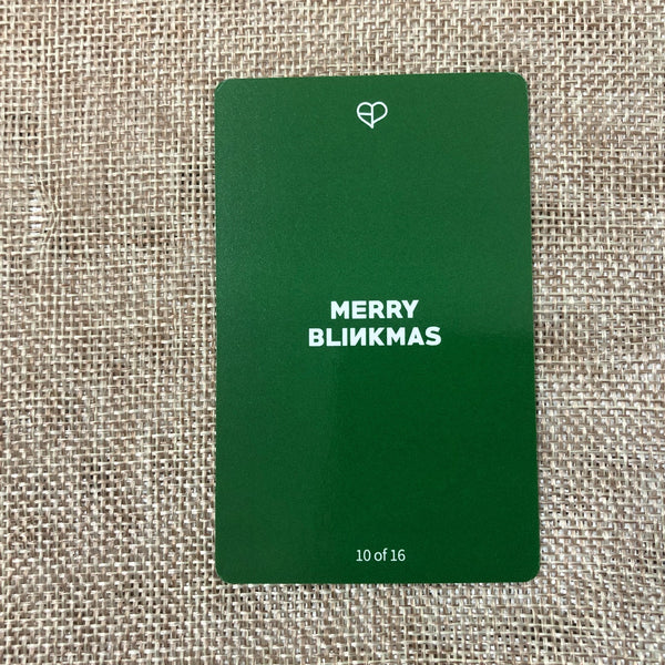 BLACKPINK LISA #1  [THE GAME Photocard Collection] Christmas Ed / New, Rare/GFT